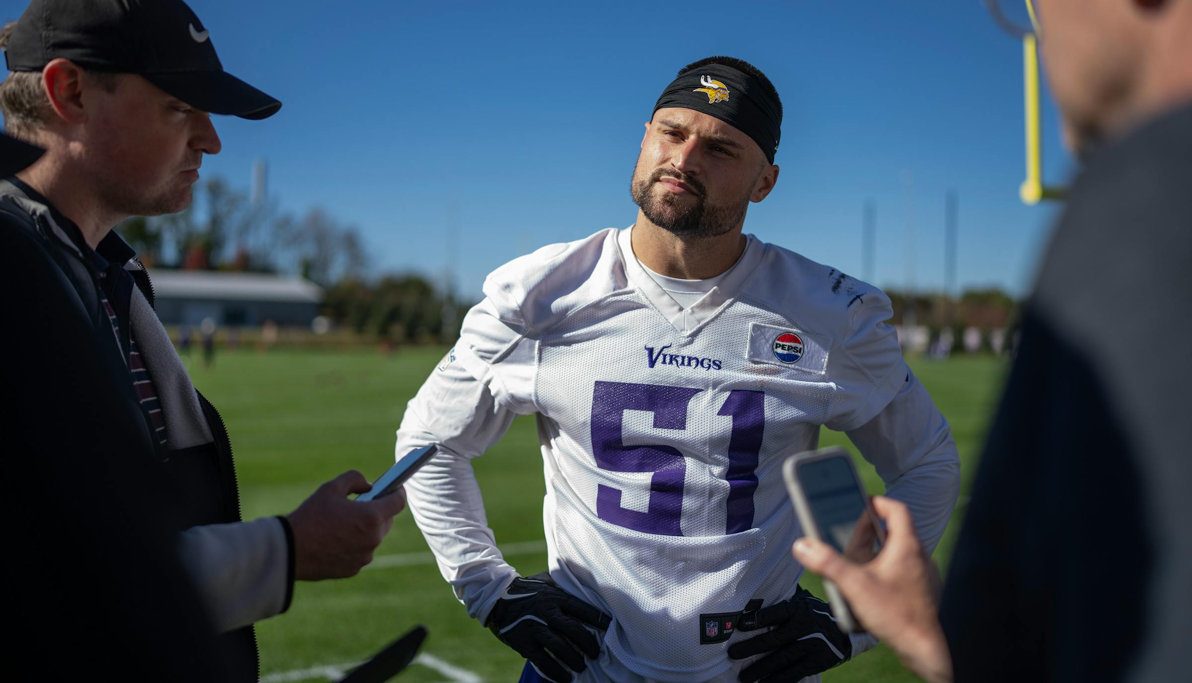MN Vikings linebacker Blake Cashman returns from IR MN Vikings linebacker Blake Cashman returns from IR